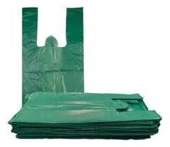 1 Kg Sacola Plástica Recíclada Reforçada 30x45 Resistente - PLASTJAL