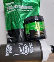 1 kit 1 suplemento palatinose growth 1kg sabor natura 1 creatina monohidratada100g growth 1 coqueteleira