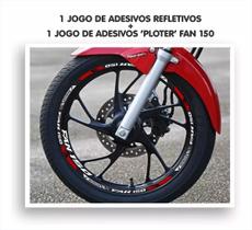 1 Kit Adesivo Refletivo + 1 Kit Adesivo - Fan 150