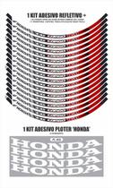 1 Kit Adesivo Refletivo Para Cg 160 Cargo + 1 Kit 'honda'