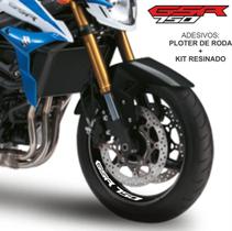 1 Kit Adesivos Cromados + 1 Kit Ploter Suzuki Gsr 750 1 Kit Adesivos Cromados + 1 Kit Ploter Suzuki Gsr 750