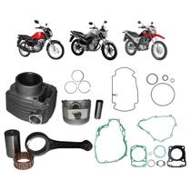 1 Kit Cilindro Completo+Kit Biela Mahle Metal Leve Honda CG 160 Titan 2015 A 2022