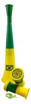 1 kit Corneta Torcida Brasil Copa Mundo Verde Amarela+Vuvuzela 1 kit Corneta Torcida Brasil Copa Mundo Verde Amarela+Vuvuzela