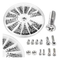 1 Kit De 600 Pcs Parafuso Relógio Óculos Conserto Porca estojo case ótica relogio relojoeiro ferramenta joalheiro notebook sol armação oculos mini