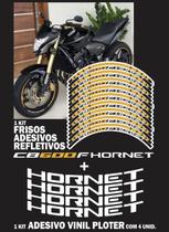 1 Kit Friso Adesivo Refletivo Cb600f Hornet + 1 Kit Ploter 1 Kit Friso Adesivo Refletivo Cb600f Hornet + 1 Kit Ploter