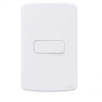 1 Kit Linha Composé Weg Interruptor Simples + Placa Com Suporte