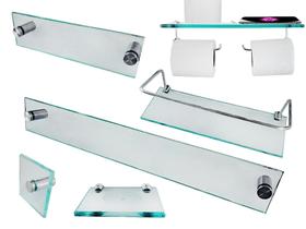 1 Kit Para Banheiro Premium Max 01 (6 Peças) 1 Kit Para Banheiro Premium Max 01 (6 Peças)