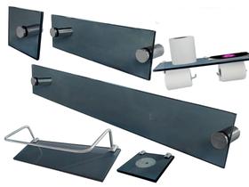 1 Kit Para Banheiro Premium Max 01 (6 Peças) 1 Kit Para Banheiro Premium Max 01 (6 Peças)
