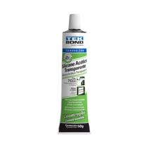 1 Kit Silicone Acético Incolor 50g Tekbond 1 Kit Silicone Acético Incolor 50g Tekbond