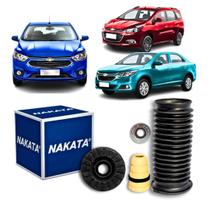 1 Kit Um Lado Coxim Nakata Batente Dianteiro Onix Prisma Cobalt Spin