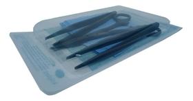 1 Kits Curativo Estéril Descartável Com 3 Pinças - Kolplast