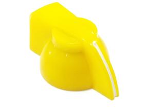 1 knob chicken head amarelo parafuso amplifi/guitarra/pedal - válvula