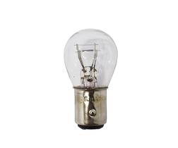1 lampada de 2 polos 7528 12v 21w halogena amarela unidade