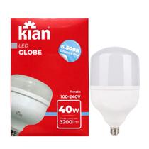 1 Lâmpada LED 40w Iluminação Externa Luz Branca Fria 6500k - Kian