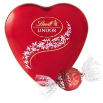 1 Lata Coração 50G, Bombom De Chocolate Suiço Lindt Lindor