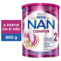 1 LATA NAN COMFOR 2 FÓRMULA INFANTIL 6 a 12 MESES 800G - Nestlé