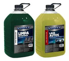 1 Lava Autos Shampoo Auto 1 Limpa Estofados A Seco 5l Vonixx