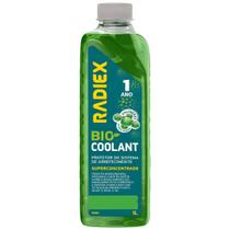 1 Litro Aditivo Protetor Verde Super Concentrado de Radiador Bio Coolant Fluido Solução Original