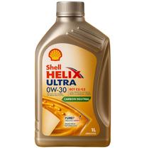 1 Litro de Óleo 0w30 Api Sn Shell Helix Sintético C2 C3 Diesel Gasolina