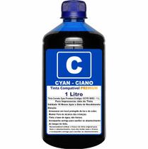 1 Litro Tinta Ciano Compatível Epson L3110 L3150 L3250 L3210 L5190 L1250 Refil 544 - AUTHENTIC INK