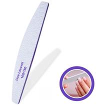 1 Lixa unha Tipo Boomerang Profissional 100/180 Bom 1 Lixa unha Tipo Boomerang Profissional 100/180 Bom