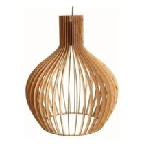 1 Luminária Moderna - Lustre Balão Para Decoração Em Mdf