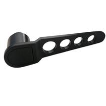 1 Maçaneta Interna Porta Esportiva Preta Fusca