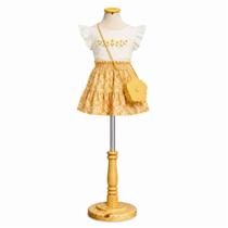 1 Manequim Infantil decoração Vitrine Loja Confecção e Pedestal Redondo 1 Manequim Infantil decoração Vitrine Loja Confecção e Pedestal Redondo