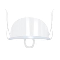 1 Máscara Acrílica Semi Facial Reutilizavel 1 Máscara Acrílica Semi Facial Reutilizavel