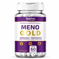 1 Meno Gold 60 Cápsulas Óleo De Prímula Linhaça Menopausa Nativo suplementos