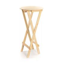 1 Mesa Redonda Bistrô - Desmontável - Versátil Para Jardim