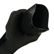 1 Metro de Mangueira Flat Preta Achatada 2 Polegadas Irrigação Borrachas Londrina