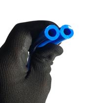 1 Metro de Mangueira Ordenha Dupla Atóxica Siliconada 8mm x 3,5mm Borrachas Londrina