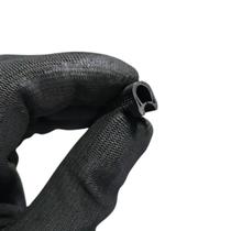 1 Metro de Perfil de Borracha Debrum Casca de Cobra 9x14mm Borrachas Londrina