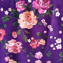 1 Metro Tecido crepe duna estampado floral