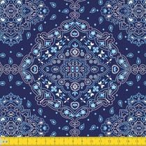 1 METRO Tricoline 100 Algodão Larg 1,50m Estampado Bandana