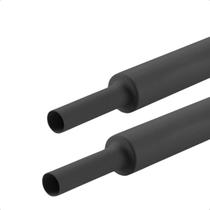 1 Metro Tubo Termo Retrátil Isolante 12,7mm Vedação Fios 1 Metro Tubo Termo Retrátil Isolante 12,7mm Vedação Fios