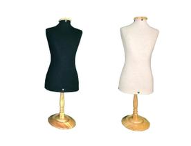 1 Mini Busto Expositor De Roupa Pet Com Pedestal Petshop