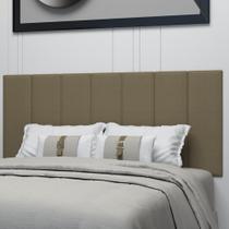1 Módulo 60cmX20cm Cabeceira Modulada Estofada Retangular Para Cama Box Queen King Solteiro ou Casal