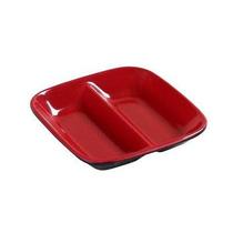 1 Molheira 2 Partições Oriental Comida Japonesa Chinesa 9x9 cm