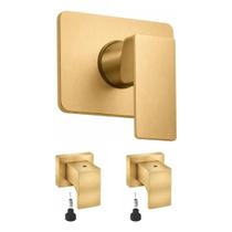 1 Monocomando Chuveiro Docol Lux Matt 2 Barcelona Dourado Fosco 1 Monocomando Chuveiro Docol Lux Matt 2 Barcelona Dourado Fosco