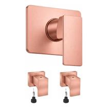 1 Monocomando Chuveiro Docol Lux Matt 2 Barcelona Rose Fosco 1 Monocomando Chuveiro Docol Lux Matt 2 Barcelona Rose Fosco