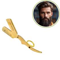 1 Navalha Navalhete Dedo Barbeiro Barba Cabelo Bigode Salão