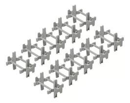 1 Pacote C/ 30 Espaçador P/ Bloco De Vidro 10mmx8cm Cortag 1 Pacote C/ 30 Espaçador P/ Bloco De Vidro 10mmx8cm Cortag