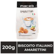 1 Pacote de 200g, Biscoito Italiano de Amendoa, Piacelli