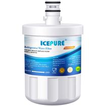 1 pacote de substituição do filtro de água do refrigerador ICEPURE RWF0100A