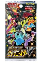 (1 pacote) Jogo de cartas Pokémon High Class Shiny Star V S4a Booster