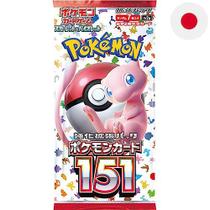 (1 pacote) Pokémon Card Game Japanese 151 Sv2a Booster Pack