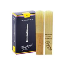 1 Palheta Tradicional nº 4 P/clarinete Sib Cr104 Vandoren 5562