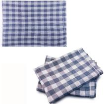 1 pano saco de limpeza de algodao para limpeza xadrez multiuso especial 65x45cm